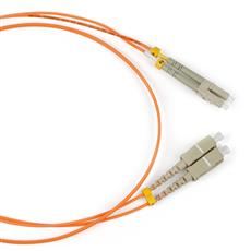 Патч-корд оптический TopLan, дуплексный, LC/PC-SC/PC, MM 50/125, 3.0 м LSZH TopLan DPC-TOP-OM2-LC/P-SC/P-3.0 фото, купить, цена, магазин