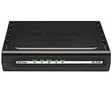 Ethernet ADSL/ADSL2/ADSL2+ Router with splitter, Broadcom chipset (Annex B) D-Link DSL-2500U/BRU/DB фото, купить, цена, магазин