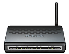 Wireless 802.11n ADSL/2/2+ Router with 4-Port 10/100M Ethernet Switch and splitter, Broadcom chipset D-Link DSL-2640U/NRU/C4 фото, купить, цена, магазин