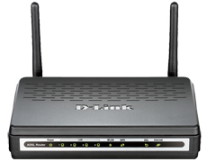 Wireless 802.11n / Ethernet ADSL/ADSL2/ADSL2+ Router D-Link DSL-2740U/NRU/C5 фото, купить, цена, магазин