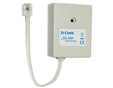 ADSL Annex B splitter (1xRJ11 input and 2xRJ-11 output ports ) with 10cm phone cable D-Link DSL-39SP/RS фото, купить, цена, магазин