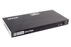 Разветвитель HDMI Cablexpert DSP-8PH4-03, HD19F/8x19F, 1 компьютер => 8 мониторов, Full-HD, 3D, 1.4v, каскадируемый Cablexpert DSP-8PH4-03 фото, купить, цена, магазин