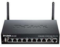 Wireless VPN Firewall 1 10/100/1000Base-TX WAN Ports, 8 10/100/1000Base-TX LAN Ports D-Link DSR-250N фото, купить, цена, магазин