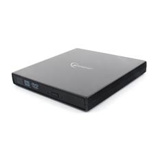 Внешний DVD-привод с интерфейсом USB 2.0 Gembird DVD-USB-02 пластик, черный Gembird DVD-USB-02 фото, купить, цена, магазин