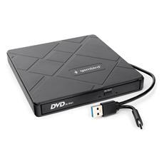 Внешний DVD-привод USB 3.0 со встроенным кардридером и хабом Gembird DVD-USB-04 пластик, черный Gembird DVD-USB-04 фото, купить, цена, магазин