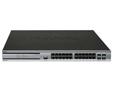 24-port UTP 10/100/1000Base-T L2+ PoE WLAN Switch with 4 Combo SFP, 19 D-Link DWS-3024 фото, купить, цена, магазин