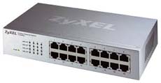 ZyXEL ES-116P 16-портовый коммутатор Fast Ethernet в компактном корпусе ZyXEL ES-116P фото, купить, цена, магазин