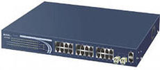 Управляемый коммутатор L2 24-10/100Base-TX + 2-10/100/1000Base-T/SFP slot, 19 Rubytech ES-2126C фото, купить, цена, магазин