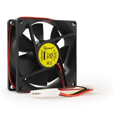 Вентилятор Gembird FANCASE-4, 80x80x25, втулка, Molex F+Molex M, провод 30 см Gembird FANCASE-4 фото, купить, цена, магазин
