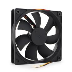 Вентилятор Gembird FANCASE3, 120x120x25, втулка, 3 pin, провод 30 см Gembird FANCASE3 фото, купить, цена, магазин