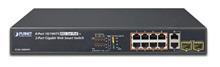 8-Port 10/100TX 802.3at High Power POE + 2-Port Gigabit TP/SFP Combo Managed Ethernet Switch (120W) Planet FGSD-1008HPS фото, купить, цена, магазин