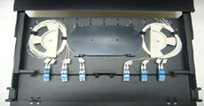 Hyperline FO-19BX-1U-12DLC-AQ-SPL , , , 