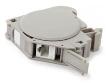 Hyperline FP-IE-DIN-KJ-1A-GY Крепление для Keystone Jack на DIN-рейку в распределительные щиты для промышленных решений Hyperline FP-IE-DIN-KJ-1A-GY фото, купить, цена, магазин