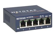 5-портовый 10/100 Мбит/с коммутатор с внешним блоком питания NetGear FS105-200PES фото, купить, цена, магазин