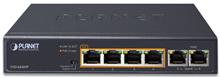 4-Port 10/100TX 802.3at POE + 2-Port 10/100TX Desktop Switch (60W POE Budget, 250m Extend mode, fanless, internal Power Supply) Planet FSD-604HP фото, купить, цена, магазин