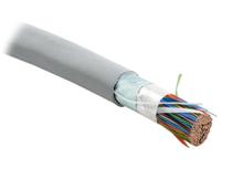 Hyperline FUTP100-C3-S24-IN-PVC-GY (FTP100-C3-SOLID-INDOOR) Кабель витая пара Hyperline FUTP100-C3-S24-IN-PVC-GY фото, купить, цена, магазин