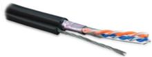 Hyperline FUTP2-C5-S24-SW-OUT-PE-BK-500 (500 м) Кабель витая пара Hyperline FUTP2-C5-S24-SW-OUT-PE-BK-500 фото, купить, цена, магазин