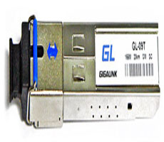 Модуль GigaLink SFP, WDM, 100Мбит/c, одно волокно SM, SC, Tx:1550/Rx:1310 нм, до 20 км - GL-09R GigaLink GL-09R фото, купить, цена, магазин