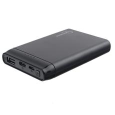 Портативный аккумулятор Gembird GPB-100, 5000мА/ч, USB, type-c, 2.1A, черный Gembird GPB-100 фото, купить, цена, магазин