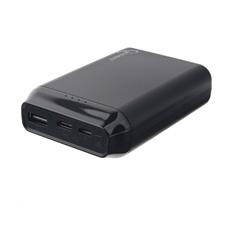 Портативный аккумулятор Gembird GPB-101, 10000мА/ч, USB, type-c, 2.1A, черный Gembird GPB-101 фото, купить, цена, магазин