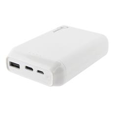 Портативный аккумулятор Gembird GPB-101С, 10000мА/ч, USB, type-c, 2.1A, белый Gembird GPB-101C фото, купить, цена, магазин