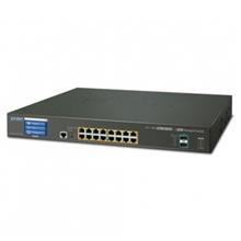L2+/L4 16-Port 10/100/1000T 75W Ultra PoE + 2-Port 10G SFP+ Managed Switch with Color LCD Touch Screen, Hardware Layer3 IPv4/IPv6 Static Routing, W/ 48V Redunda Planet GS-5220-16UP2XVR фото, купить, цена, магазин