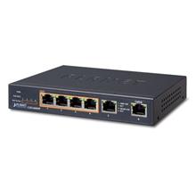 4-Port 10/100/1000T 802.3at POE + 2-Port 10/100/1000T Desktop Switch (55W POE Budget, External Power Supply) Planet GSD-604HP фото, купить, цена, магазин