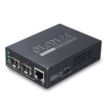 1-Port 10/100/1000Base-T - 2-Port Gigabit SFP Switch Media Converter Planet GT-1205A фото, купить, цена, магазин