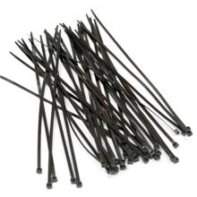 GT-150IBUVC Стяжка нейлоновая неоткрывающаяся, безгалогенная (halogen free), 150x3.6мм, черная, outdoor (для использования от +80 C до -40 C), устойчивая к UV, Hyperline GT-150IBUVC фото, купить, цена, магазин