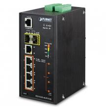 IP30 Industrial L2+/L4 4-Port 60W 1000T Ultra PoE+ 1-Port 1000T + 2-port 100/1000X SFP Full Managed Switch (-40 to 75 C, dual redundant power input on 48~56VDC Planet IGS-5225-4UP1T2S фото, купить, цена, магазин