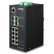 IP30 Industrial L2+/L4 8-Port 1000T + 2-port 100/1000X SFP + 2-port 10G SFP+ Full Managed Switch (-40 to 75 C, dual redundant power input on 12~48VDC terminal b Planet IGS-5225-8T2S2X фото, купить, цена, магазин