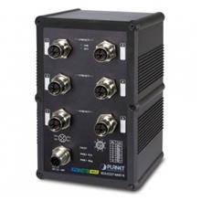 IP67-rated Industrial L2+ 6-Port 10/100/1000T X-coded M12 Managed Ethernet Switch (-40~75 degrees C) , ERPS Ring, 1588, Modbus TCP Planet IGS-5227-6MT-X фото, купить, цена, магазин
