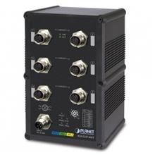 IP67-rated Industrial L2+ 6-Port 10/100/1000T A-coded M12 Managed Ethernet Switch (-40~75 degrees C) , ERPS Ring, 1588, Modbus TCP Planet IGS-5227-6MT фото, купить, цена, магазин