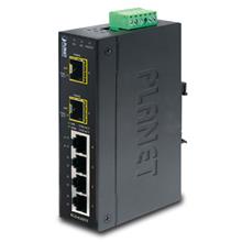 IP30 Industrial 4-Port 10/100/1000T + 2-Port 100/1000X SFP Gigabit Switch (-40 to 75 degree C) Planet IGS-620TF фото, купить, цена, магазин