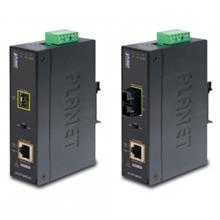 IP30 Industrial 10/100/1000Base-T to 1000Base-SX Converter with 802.3at POE+ (-40 to 75C) Planet IGTP-802T фото, купить, цена, магазин