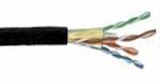 ISF4-C5e-S-I Кабель Industrial Ethernet, экранированная витая пара SFTP, категории 5e, 4 пары, одножильный (solid), экран - фольга + оплетка 65%, для внешн. про Hyperline ISF4-C5e-S-I фото, купить, цена, магазин