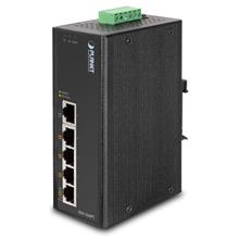 IP30 5-Port/TP POE Industrial Fast Ethernet Switch (-40 to 75 C) Planet ISW-504PT фото, купить, цена, магазин