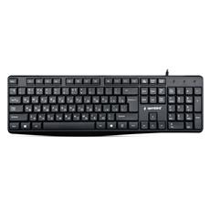 Клавиатура Gembird KB-8410, USB, черный, шоколадный тип клавиш, 104 кл., кабель 1,5м Gembird KB-8410 фото, купить, цена, магазин
