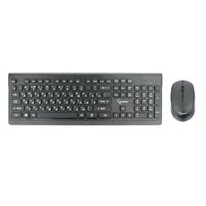 Комплект кл-ра+мышь беспров. Gembird KBS-7200, черный, 2.4ГГц/10м, 1600 DPI, мини-приемник- USB Gembird KBS-7200 фото, купить, цена, магазин