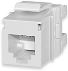 Розеточный модуль типа Keystone Cat.3 AESP KJ126MT-C3U-WH AESP KJ126MT-C3U-WH фото, купить, цена, магазин