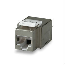 Розеточный модуль типа Keystone экран. Cat.6, FTP, RJ45/110 AESP KJS458-C6C фото, купить, цена, магазин
