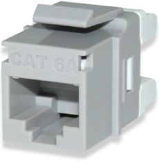 Розеточный модуль типа Keystone экран. Cat.5e, FTP, RJ45/110, серия Toolless AESP KJS458TL-C5E фото, купить, цена, магазин