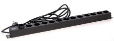 KRAULER блок розеток KRA-PDU-12 для шкафов GPC, KRC и KRS, 12шт. розеток с заземлением, высота 700мм, кабель питания 3м Krauler KRA-PDU-12 фото, купить, цена, магазин