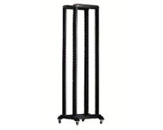 KRAULER KRR-032 стойка открытая двурамная на роликах, 32U, 600*600*1559мм, черная Krauler KRR-032 фото, купить, цена, магазин