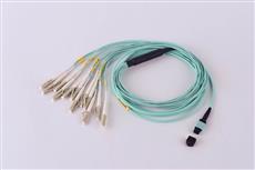 Сборка кабельная MPO-12LC, 12 волокон OM3, низкие потери, LSZH, 3 м, аква LANMASTER LAN-12M-12LC/OM3-3.0 LANMASTER LAN-12M-12LC/OM3-3.0 фото, купить, цена, магазин