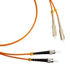 Шнур оптический SC-ST, duplex, 50/125, 1m, LANMASTER LAN-2SC-2ST/1-M50 LANMASTER LAN-2SC-2ST/1-M50 фото, купить, цена, магазин