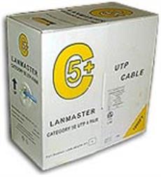 Кабель UTP, 4 пары, Кат. 5e, коричневый, 305м в кат., LANMASTER LAN-5EUTP-BR LANMASTER LAN-5EUTP-BR фото, купить, цена, магазин