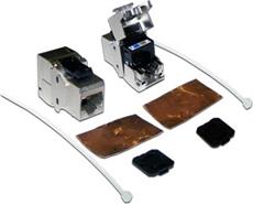 Вставка Keystone RJ-45, категория 6a, экранированная, LANMASTER LAN-OK45S6A/90 LANMASTER LAN-OK45S6A/90 фото, купить, цена, магазин