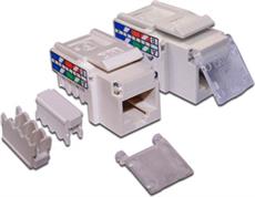 Вставка Keystone RJ-45, категория 5e, белая, со шторкой, LANMASTER LAN-OK45U5E/90-WH LANMASTER LAN-OK45U5E/90-WH фото, купить, цена, магазин
