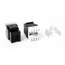 Вставка Keystone RJ-45, категория 6, черная, со шторкой, 180 градусов, LANMASTER LAN-OK45U6/180P-BK LANMASTER LAN-OK45U6/180P-BK фото, купить, цена, магазин